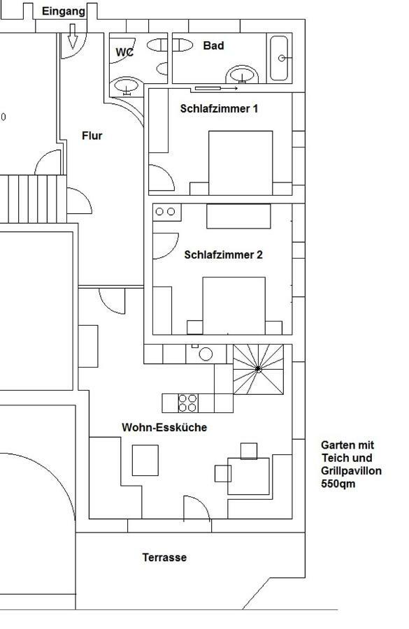Ferienwohnung Messewohnung Muenchen Ost Forstern Bagian luar foto